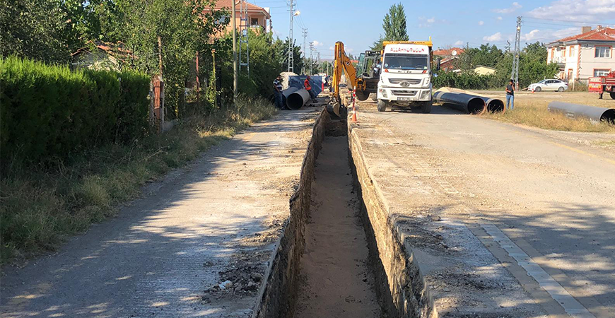 Çubuk ve Akyurt İlçeleri Arası İçme Suyu İsale Hattı Yapım İşi