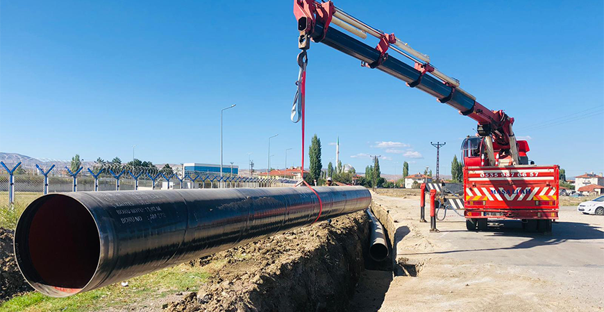 Çubuk ve Akyurt İlçeleri Arası İçme Suyu İsale Hattı Yapım İşi